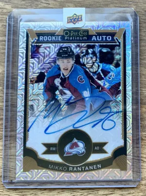 Mikko Rantanen 2015-16 OPC Platinum TRAXX Rookie 006/125 front