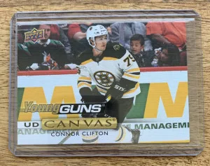 Connor Clifton Young Guns Canvas front