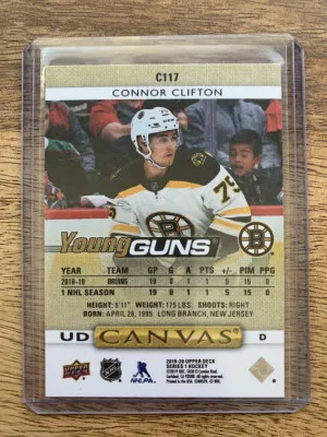 Connor Clifton Young Guns Canvas back