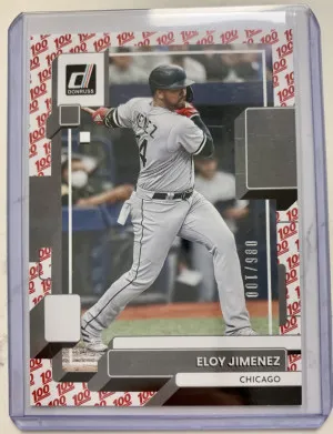 2022 Donruss Eloy Jimenez 86/100 front