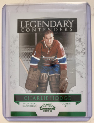 Charlie Hodge Legendary Contenders Emerald 07/50 front