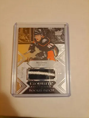 Max Jones rookie patch front