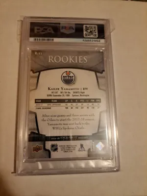 Kailer Yamamoto psa 8 back