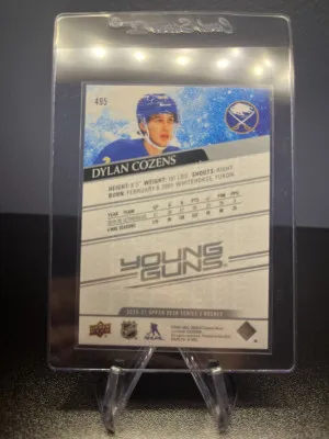 Dylan Cozens Young Guns back