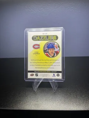 Coke Caufield Rookie Dazzlers Red back