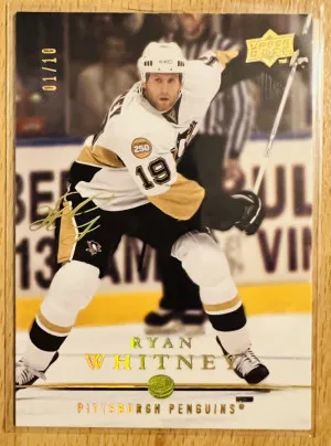 2008-09 Upper Deck HG Glossy /10 Ryan Whitney front