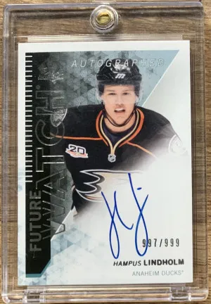 Hampus Lindholm Future Watch Auto /999 front