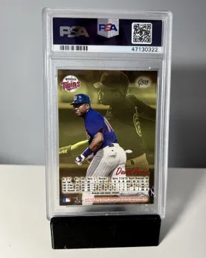 1997 Fleer Ultra David Arias “David Ortiz” Gold Medallion PSA 9 back