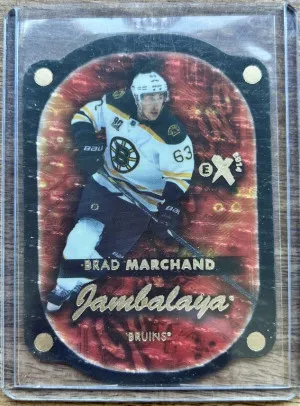 2014-15 Fleer Ultra EX Jambalaya #24 Brad Marchand front