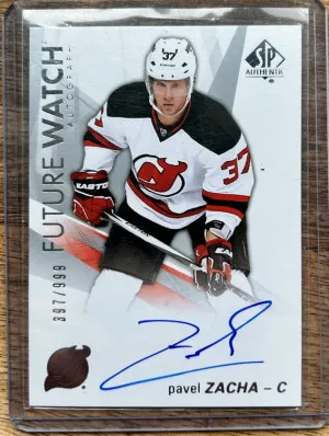 Pavel Zacha Future Watch Auto /999 front
