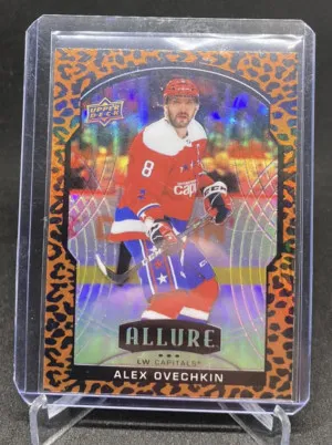 2020-21 Upper Deck Allure Leopard Alex Ovechkin #1 front