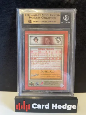 2005 Beehive Sidney Crosby Red #101
BGS 9.5 back
