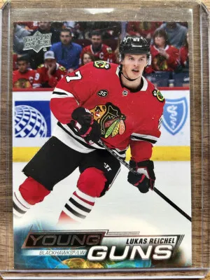 2022-23 Young Guns Lukas Reichel Rookie front