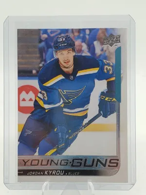 Jordan Kyrou 2018-19 Upper Deck Young Guns Rookie front