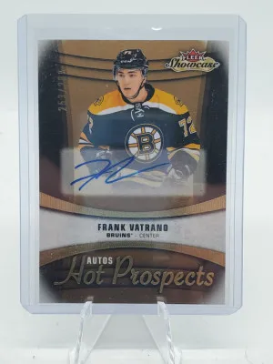 Frank Vatrano 2015-16 Fleer Hot Prospects Rookie Auto /299 front