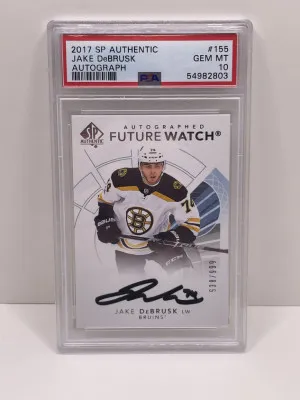 Jake DeBrusk FWA PSA 10 front