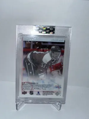 2020-21 UD Clear Cut Peter Bondra Auto 91-92 Tribute Rookie Auto back