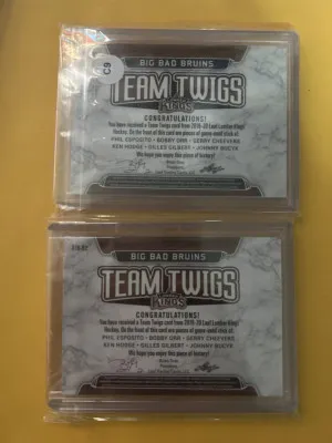 Big Bad Bruins - Card Set back