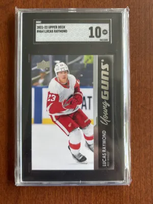 Lucas Raymond SGC 10 Young Guns front