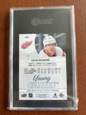 Lucas Raymond SGC 10 Young Guns back