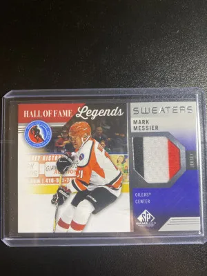 Mark Messier 21-22 SPGU HOF Legends Sweaters 3 Color Jersey front
