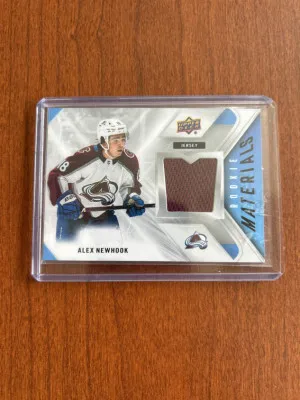 Alex Newhook Rookie Materials front