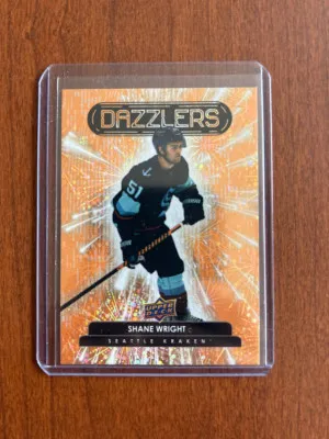 Shane Wright Dazzlers Orange Rookie front