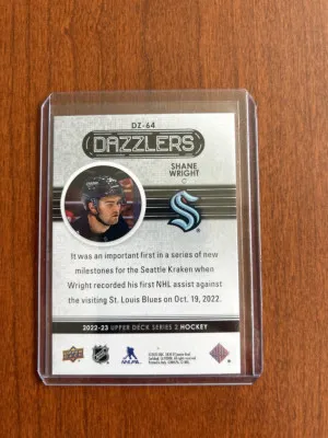 Shane Wright Dazzlers Orange Rookie back