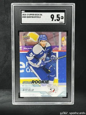 Quinton Byfield CHL Star Rookie front