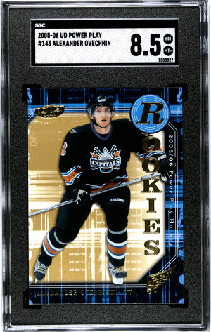 Alex Ovechkin Power Play Rookie SGC 8.5 front