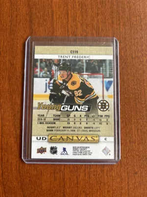 Trent Frederic Canvas Young Guns back