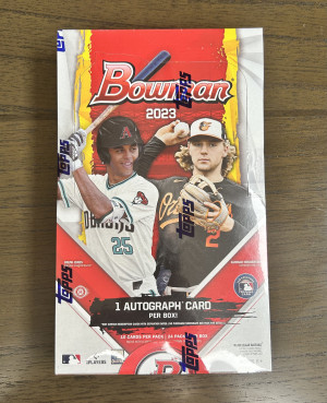 2023 Bowman Baseball Hobby Box (Sealed) front