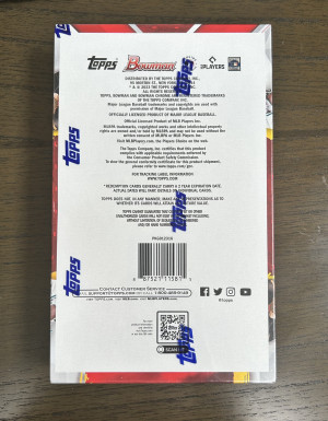 2023 Bowman Baseball Hobby Box (Sealed) back