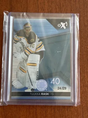 Tuukka Rask 14/15 Fleer Ultra EX SP 24/29 front