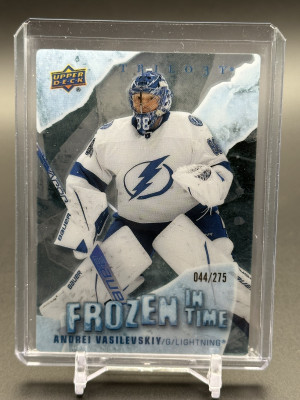 Andrei Vasilevskiy 2021-22 Trilogy Frozen In Time /275 front
