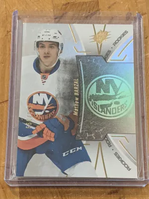 16-17 SPx Rookie Mathew Barzel /399 front