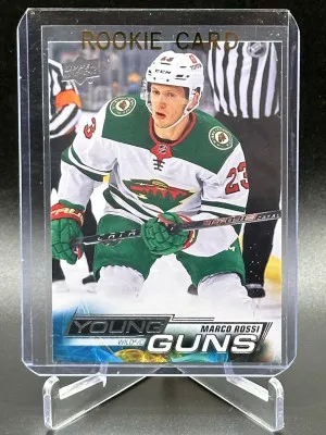 2022-23 UD Series 1 Marco Rossi Young Guns Rookie Card front