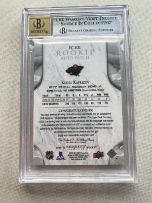 Kirill Kaprizov Exquisite RPA /97 back