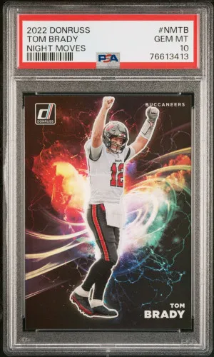 2022 PANINI DONRUSS NIGHT MOVES NMTB TOM BRADY front