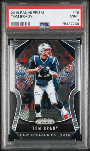 2019 PANINI PRIZM 18 TOM BRADY front