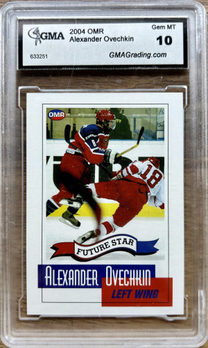 2004 OMR Future Star Alexander Ovechkin GMA 10 front