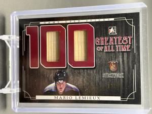 Mario Lemieux 2017 ITG Stickworks 12/12 #GAT-40 front