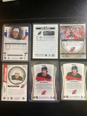 Jack Hughes Lot back