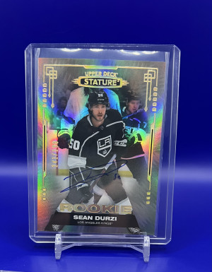 Sean Durzi Stature Rookie Auto /199 front