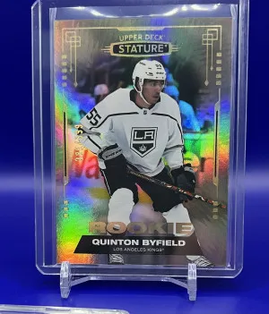 Quinton Byfield Stature Rookie /399 front