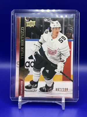 Tyler Bertuzzi All Star UD EXCLUSIVES 67/100 front