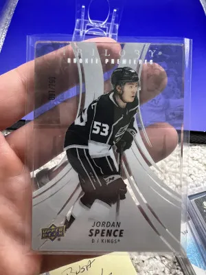 Jordan Spence Trilogy Rookie Premieres Acetate /299 front