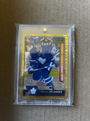 William Nylander Seismic Gold Platinum Rookie front
