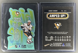Sidney Crosby Metal Universe Inserts back