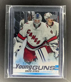 19/20 Upper Deck David Ayres Young Guns front
